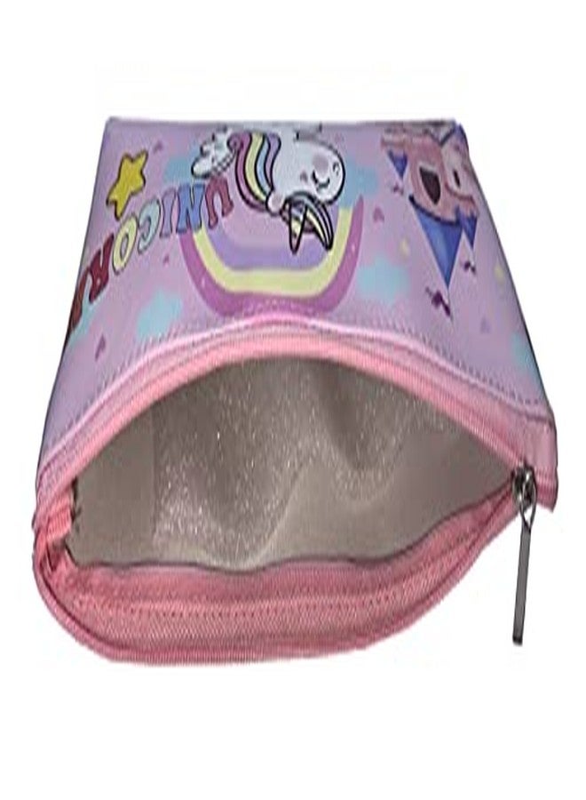 جيادا حقيبة أقلام رصاص جلدية من جيادا بتصميم وحيد القرن اللطيف - قطعة واحدة، أزرق - Image 3